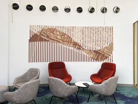 CNC cut wall art